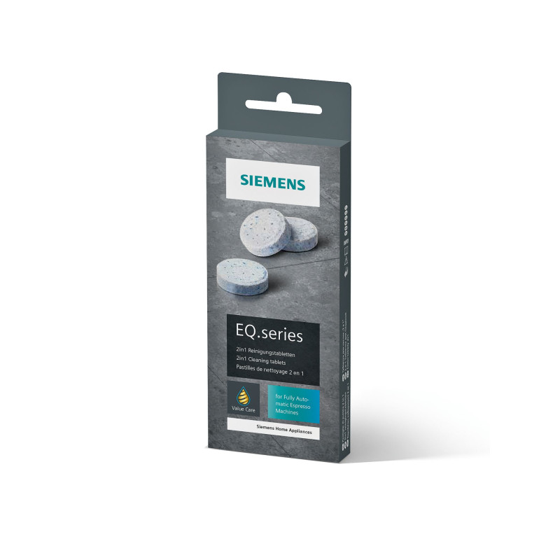 Produktbild för Siemens TZ80001A delar och tillbehör till kaffemaskin Rengöringstablett