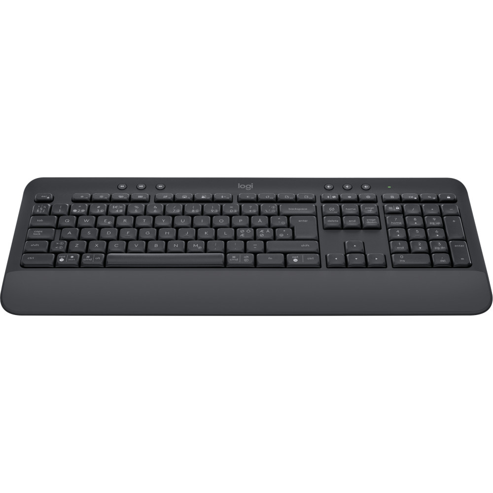 Produktbild för Logitech Signature K650 tangentbord Bluetooth QWERTY Dansk, Finsk, Nordic, Svensk grafit