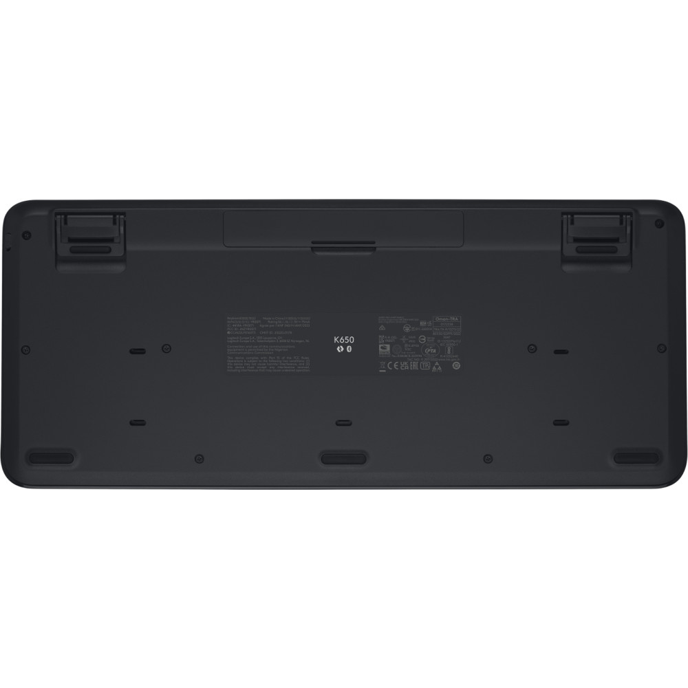 Produktbild för Logitech Signature K650 tangentbord Bluetooth QWERTY Dansk, Finsk, Nordic, Svensk grafit