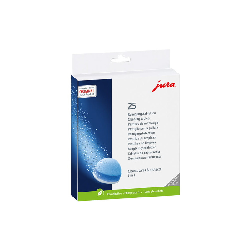 Produktbild för JURA 25045 delar och tillbehör till kaffemaskin Rengöringstablett