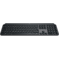 Produktbild för Logitech MX Keys S tangentbord Trådlös RF + Bluetooth QWERTY Dansk, Finsk, Norsk, Svensk grafit