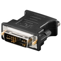 Miniatyr av produktbild för Goobay 69971 kabelomvandlare (hane/hona) DVI VGA Svart