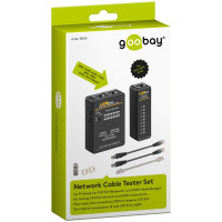 Produktbild för Goobay 93010 nätverkskabeltestare Svart