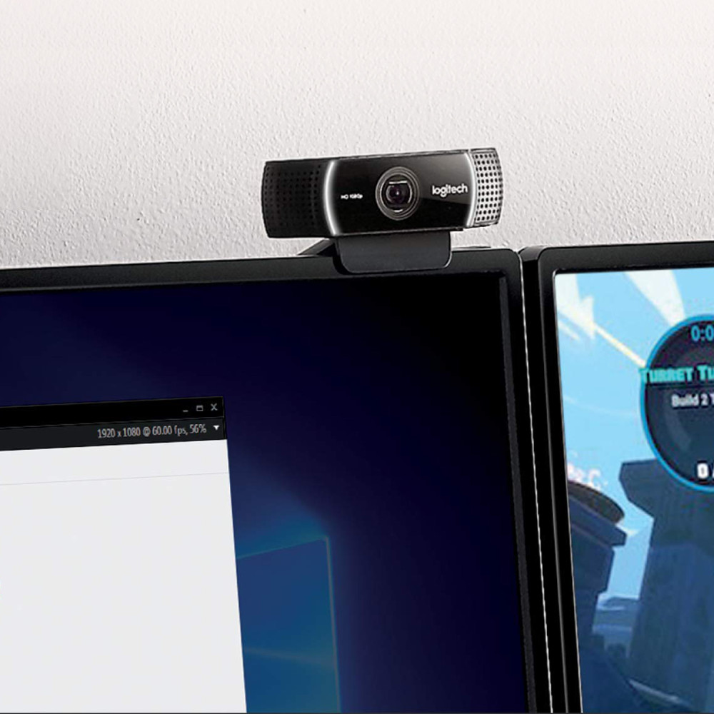 Produktbild för Logitech C922 Pro Stream webbkameror 1920 x 1080 pixlar USB Svart