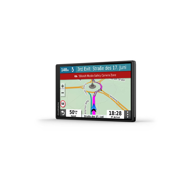 Produktbild för Garmin DriveSmart 55 EU MT-D navigatorer Fast 14 cm (5.5") TFT Pekskärm 151 g Svart