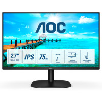 Miniatyr av produktbild för AOC B2 27B2H platta pc-skärmar 68,6 cm (27") 1920 x 1080 pixlar Full HD LED Svart