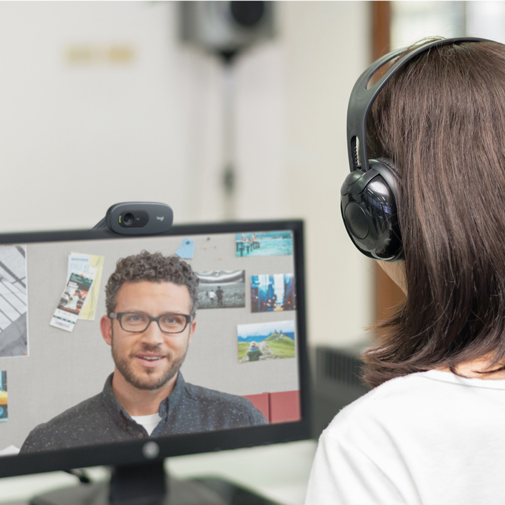 Produktbild för Logitech C505 HD webbkameror 1280 x 720 pixlar USB Svart