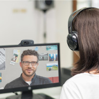 Produktbild för Logitech C505 HD webbkameror 1280 x 720 pixlar USB Svart