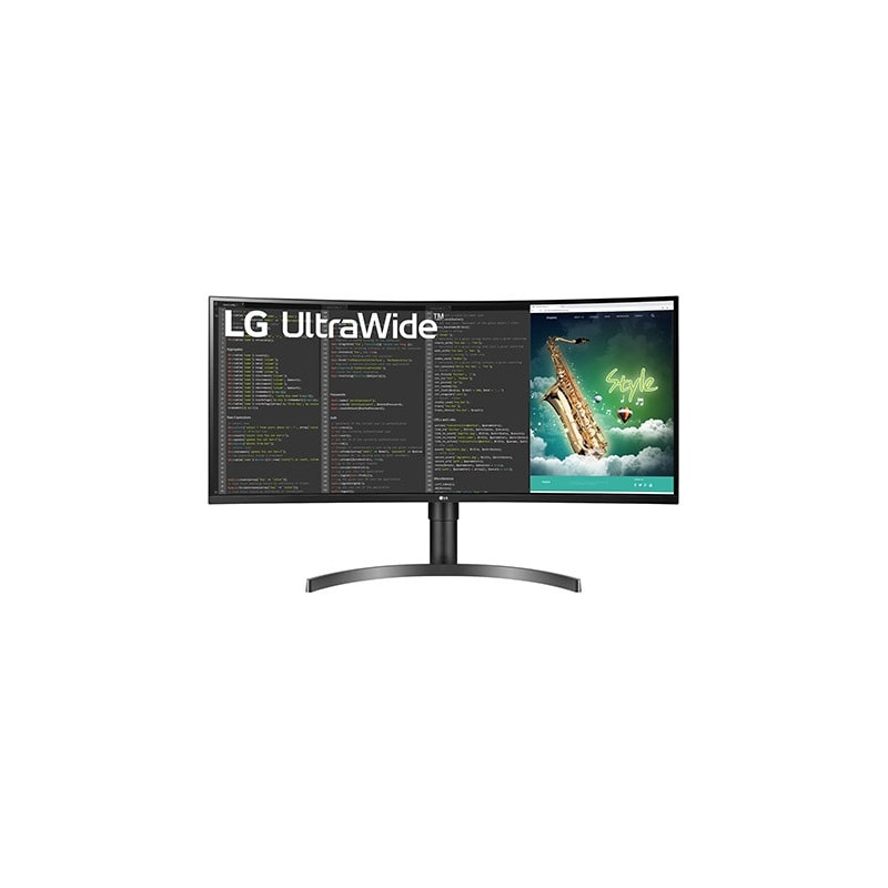 Produktbild för LG 35WN75CP-B.AEU LED display 88,9 cm (35") 3440 x 1440 pixlar 4K Ultra HD Svart