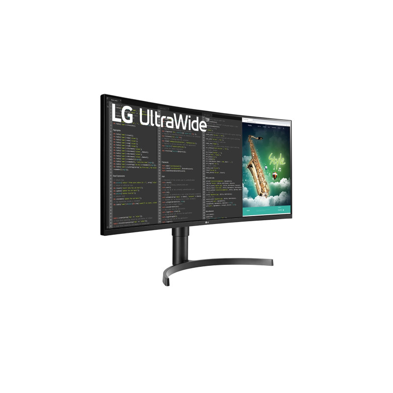 Produktbild för LG 35WN75CP-B.AEU LED display 88,9 cm (35") 3440 x 1440 pixlar 4K Ultra HD Svart