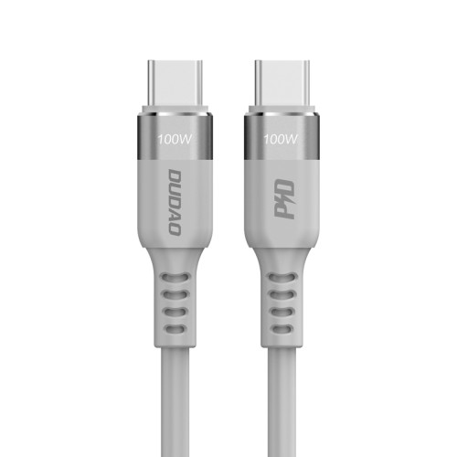 Dudao DUDAO L5CMAX USB-kablar 1 m USB C Grå