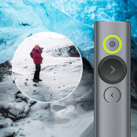 Produktbild för Logitech Spotlight trådlösa presentatörer Bluetooth/RF Grå