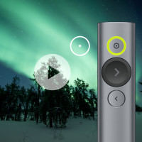 Produktbild för Logitech Spotlight trådlösa presentatörer Bluetooth/RF Grå