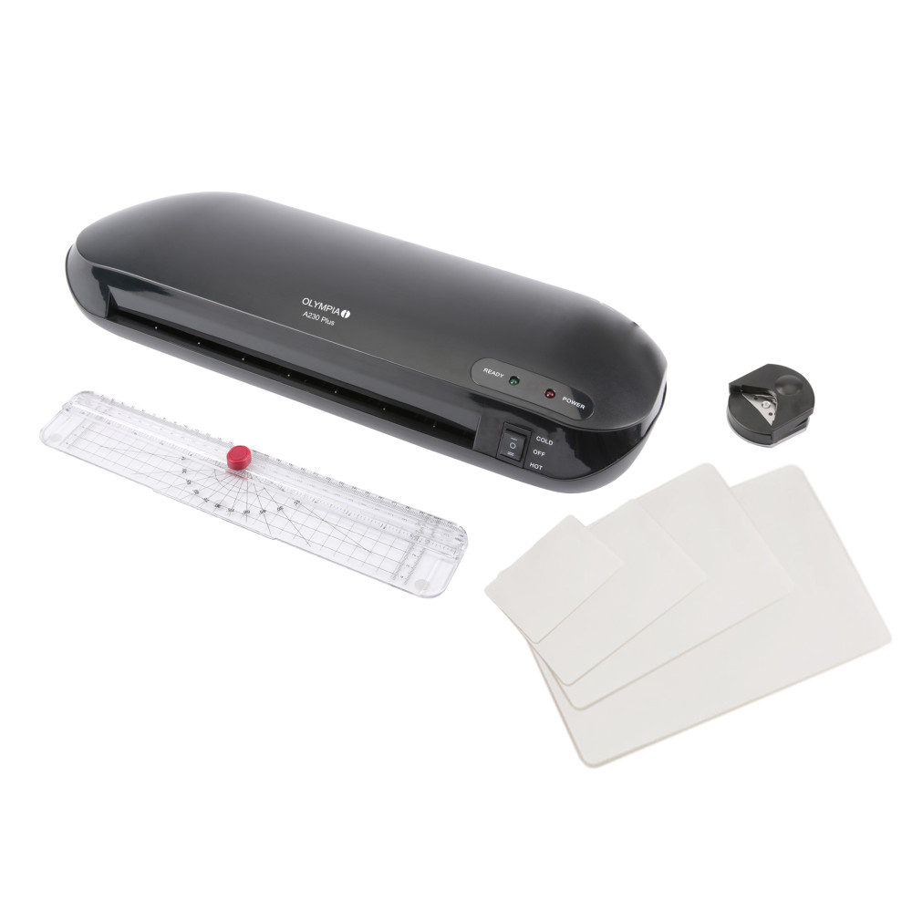 Produktbild för Olympia 4 in 1 Set with Laminator A 230 Plus - laminator - påse