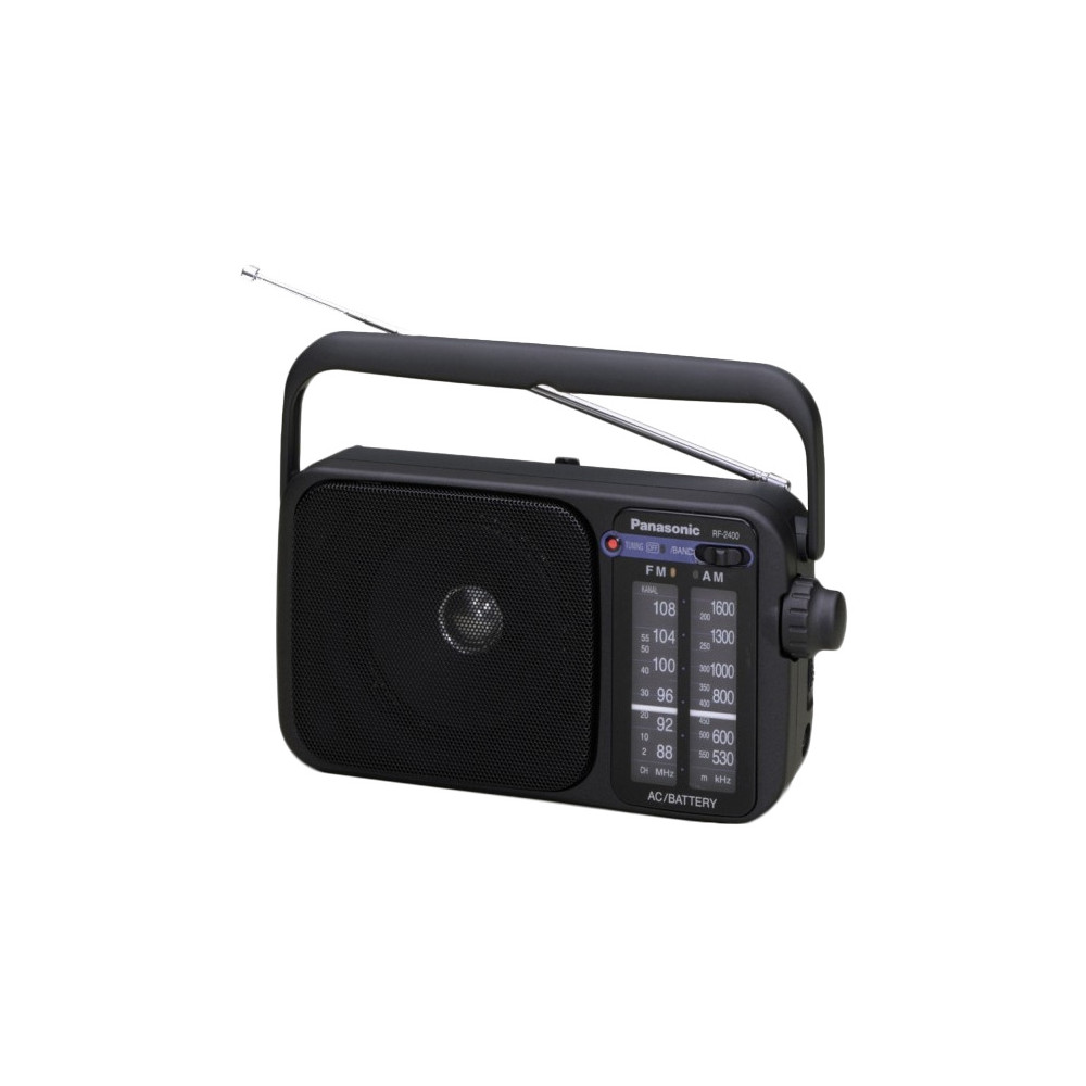 Produktbild för Panasonic RF-2400D Bärbar Analog Svart