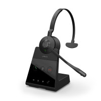 Miniatyr av produktbild för Jabra Engage 65 Mono Headset Trådlös Huvudband Kontor/callcenter Svart