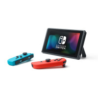 Produktbild för Nintendo Switch with Neon Blue and Neon Red Joy-Con - Spelkonsol - svart, neonröd, neonblå