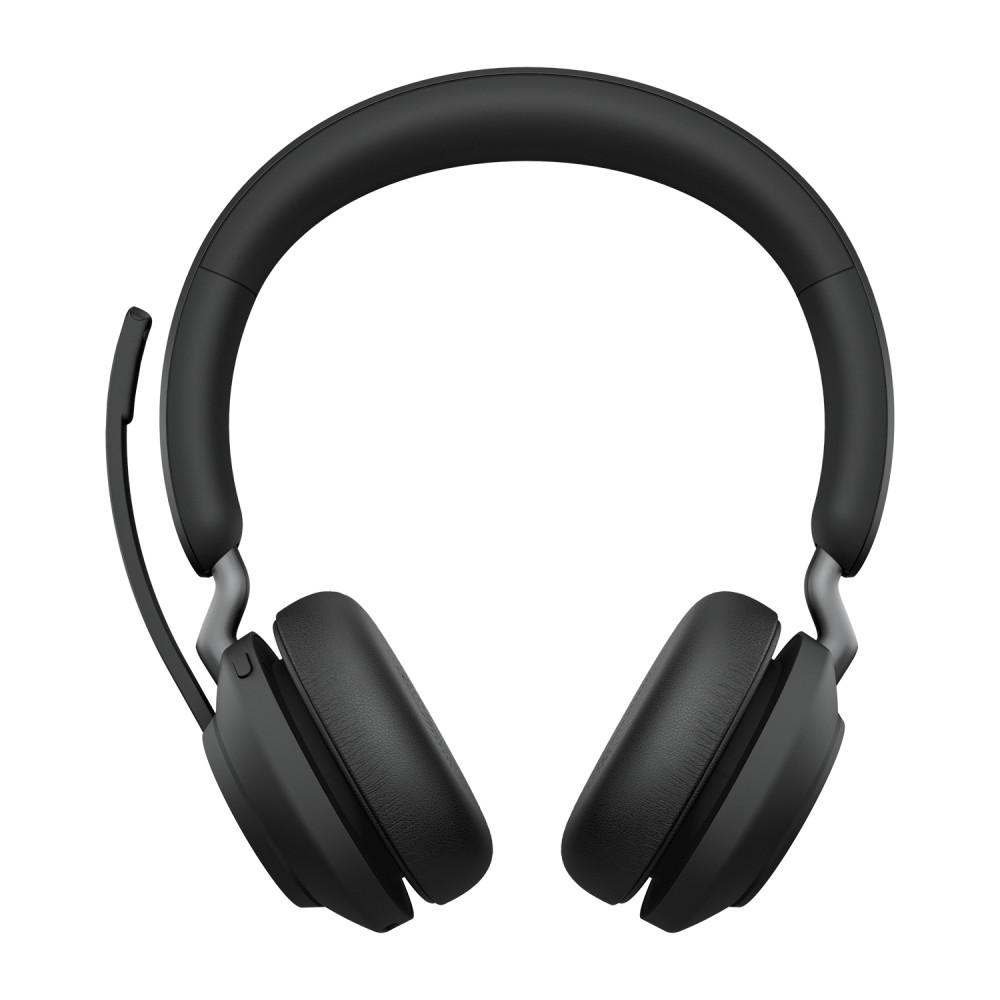Produktbild för Jabra Evolve2 65, UC Stereo Headset Trådlös Huvudband Kontor/callcenter USB Type-A Bluetooth Svart