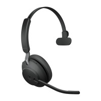 Miniatyr av produktbild för Jabra Evolve2 65, MS Mono Headset Trådlös Huvudband Kontor/callcenter USB Type-A Bluetooth Svart