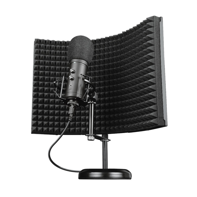 Produktbild för Trust GXT 259 Rudox Svart Studiomikrofon