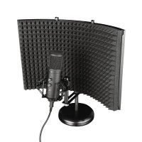 Miniatyr av produktbild för Trust GXT 259 Rudox Svart Studiomikrofon
