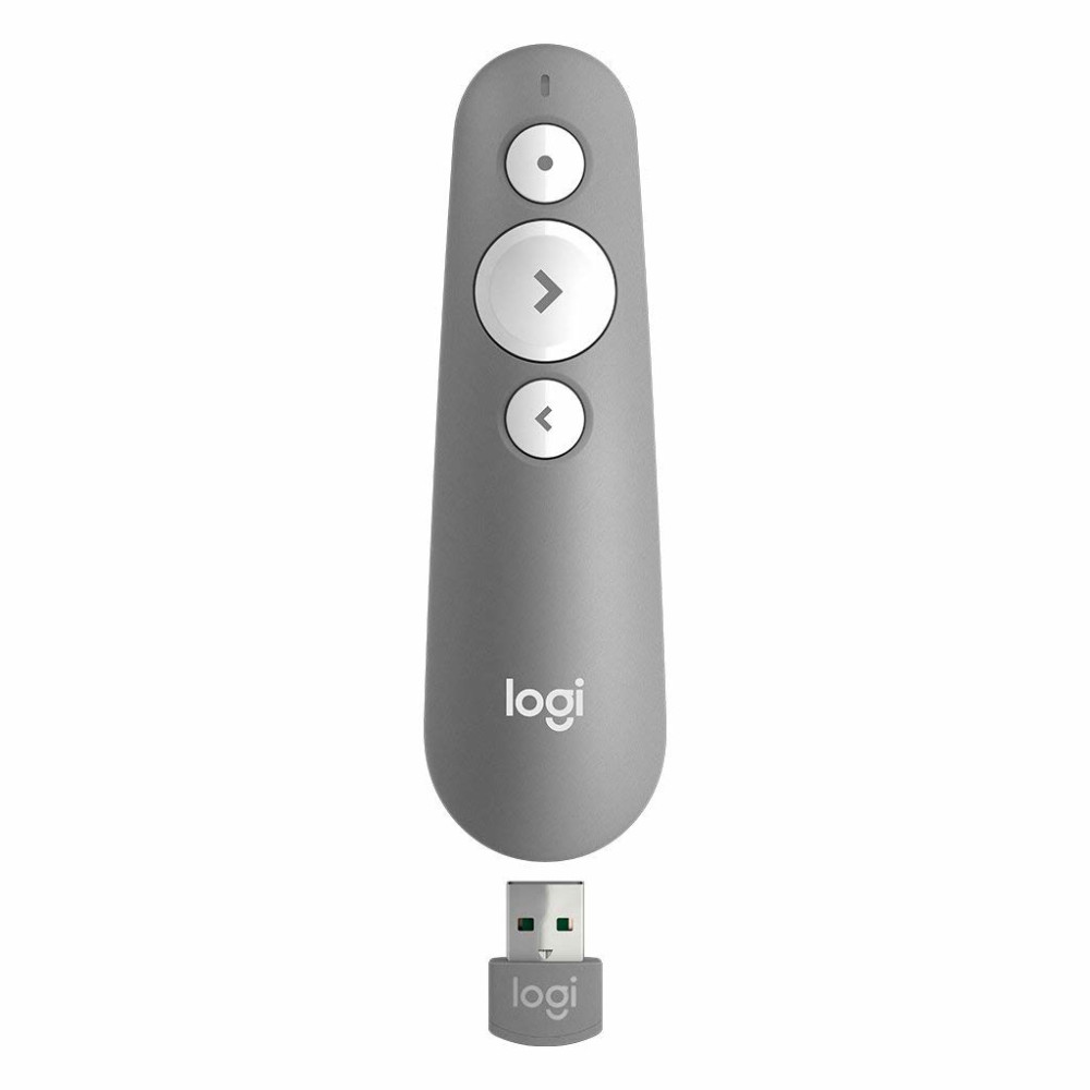 Produktbild för Logitech R500 trådlösa presentatörer Bluetooth/RF Grå