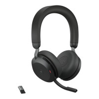 Miniatyr av produktbild för Jabra Evolve2 75 Headset Trådlös Huvudband Kontor/callcenter Bluetooth Svart