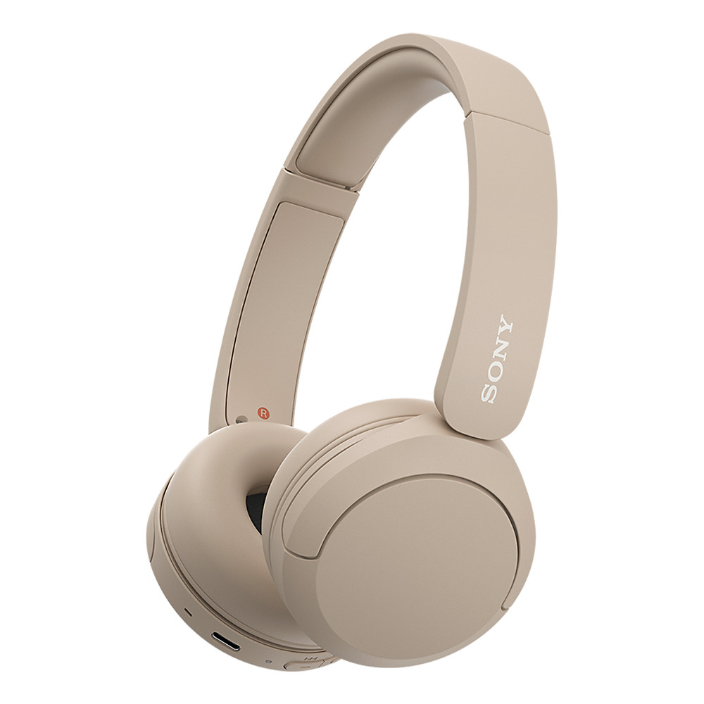Produktbild för Sony WH-CH520 Headset Trådlös Huvudband Samtal/musik USB Type-C Bluetooth Laddningsställ Gräddfärgad