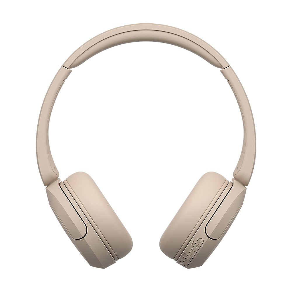 Produktbild för Sony WH-CH520 Headset Trådlös Huvudband Samtal/musik USB Type-C Bluetooth Laddningsställ Gräddfärgad
