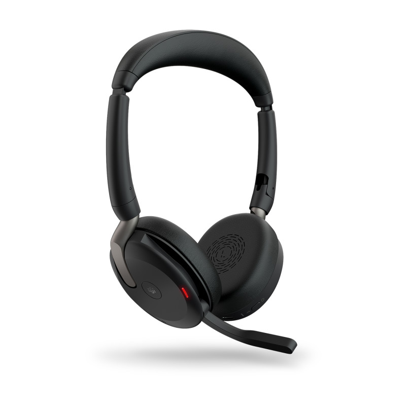 Produktbild för Jabra Evolve2 65 Flex Headset Kabel & Trådlös Huvudband Kontor/callcenter Bluetooth Svart