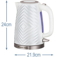 Produktbild för Vattenkokare Groove Kettle White 26381-70