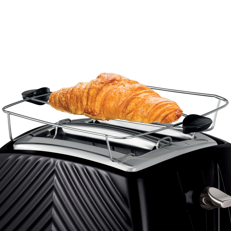 Produktbild för Brödrost Svart Groove 2S Toast 26390-56