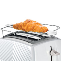 Produktbild för Brödrost Vit Groove 2S Toast 26391-56