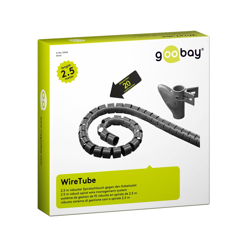 Produktbild för Goobay 51924 tillbehör för kabel