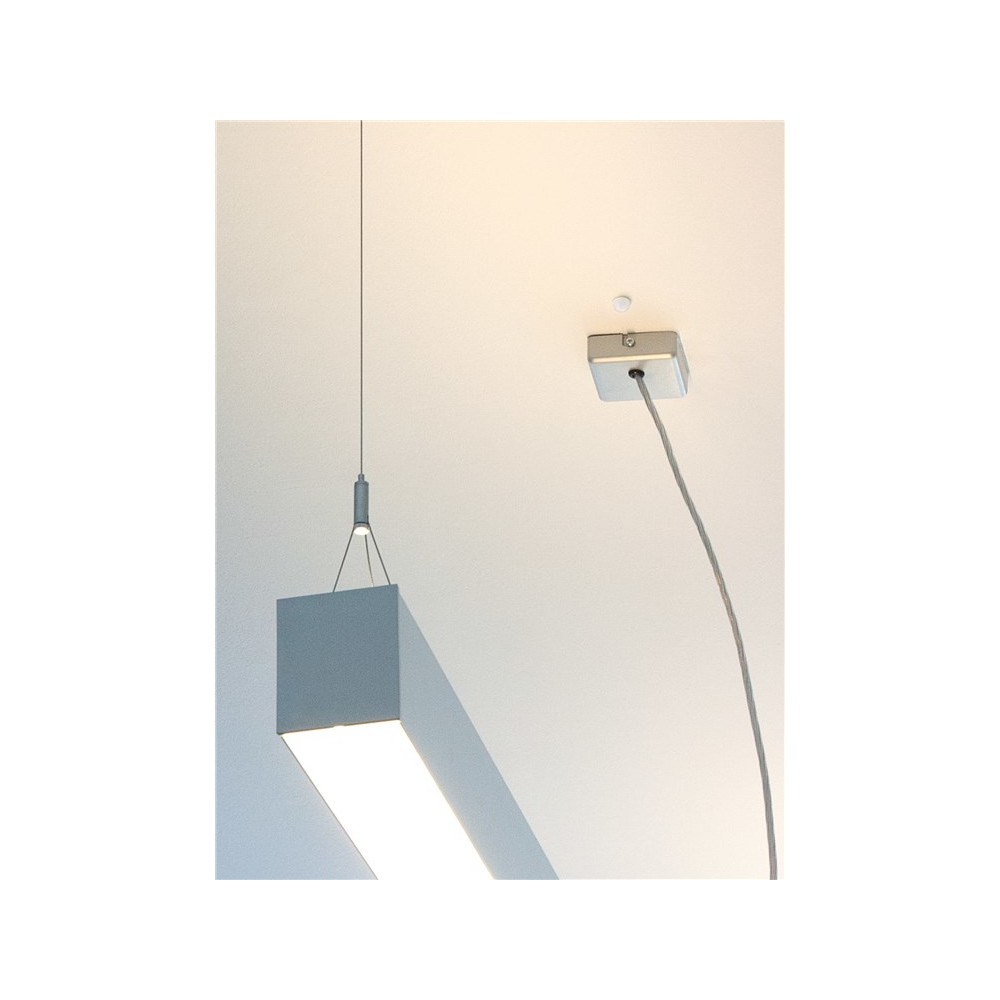 Produktbild för Goobay 96006 rörelsedetektorer Passiv infraröd (PIR) sensor Kabel Tak Vit