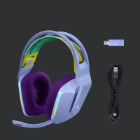 Produktbild för Logitech G G733 Headset Trådlös Huvudband Spela lila