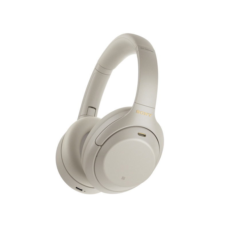 Produktbild för Sony WH-1000XM4 Headset Kabel & Trådlös Huvudband Samtal/musik USB Type-C Bluetooth Silver