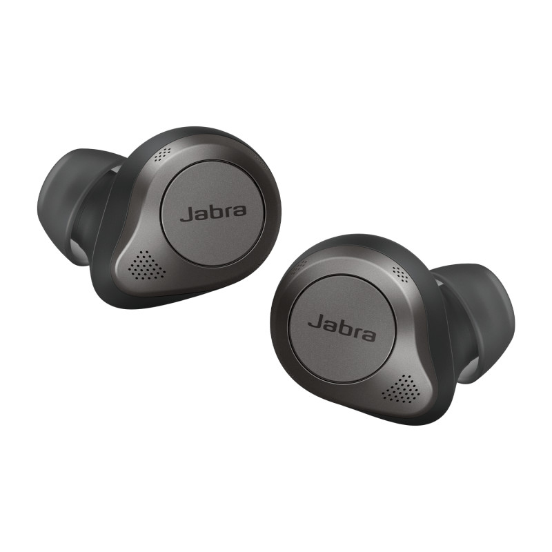 Produktbild för Jabra Elite 85t Headset Trådlös I öra Samtal/musik USB Type-C Bluetooth Svart, Titan
