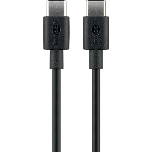 Goobay Goobay 51243 USB-kablar 2 m USB 2.0 USB C Svart