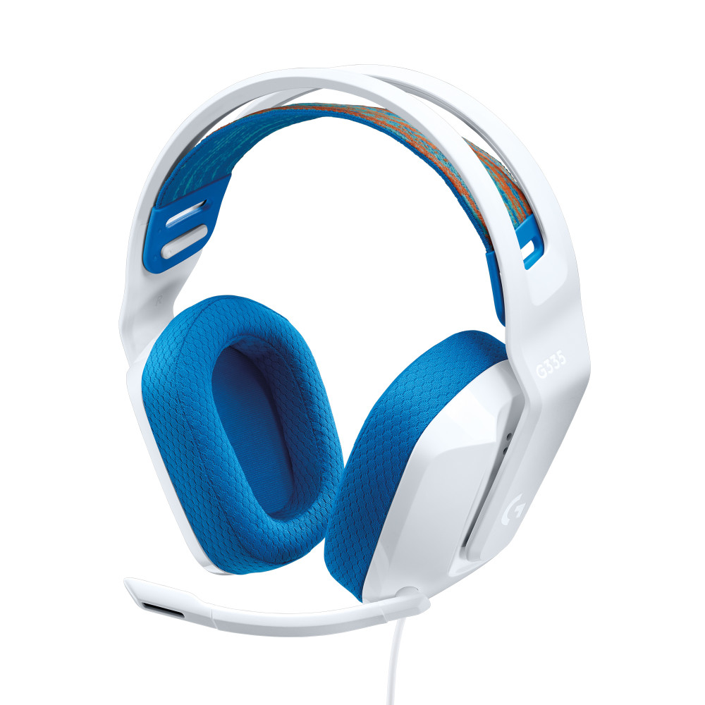 Produktbild för Logitech G G335 Headset Kabel Huvudband Spela Vit