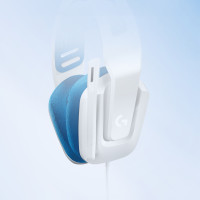Produktbild för Logitech G G335 Headset Kabel Huvudband Spela Vit