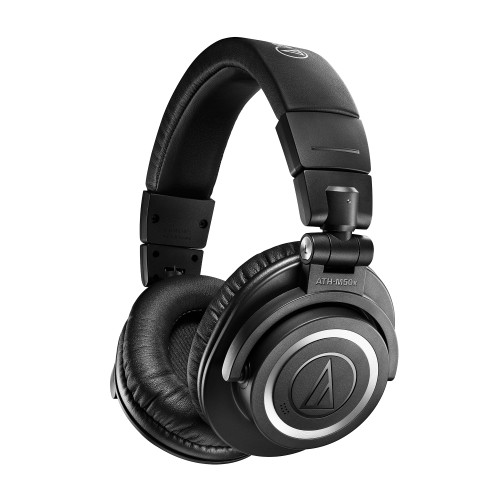 Audio-Technica Audio-Technica ATH-M50XBT2 hörlur och headset Hörlurar Trådlös Huvudband Musik Bluetooth Svart