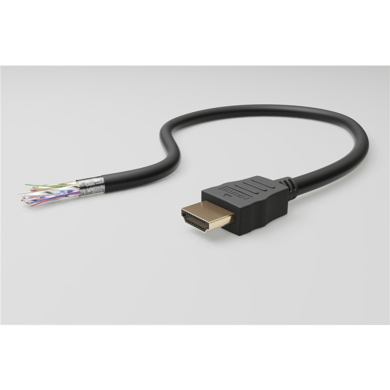 Produktbild för Goobay 60608 HDMI-kabel 0,5 m HDMI Typ A (standard) Svart