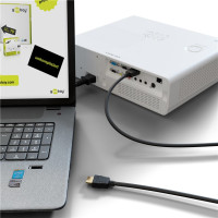 Produktbild för Goobay 61160 HDMI-kabel 3 m HDMI Typ A (standard) Svart