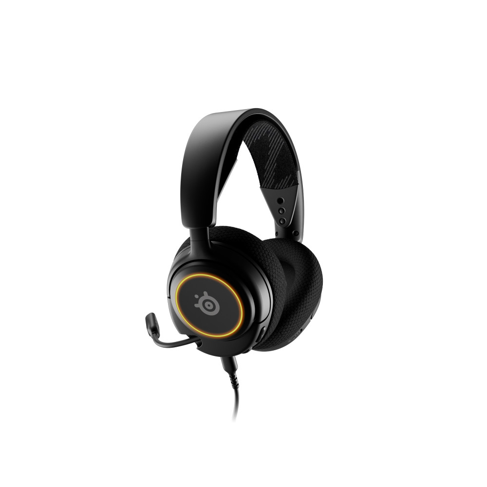 Produktbild för Steelseries Arctis Nova 3 Headset Kabel Huvudband Spela USB Type-C Svart