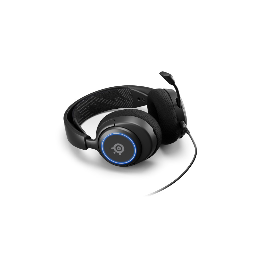 Produktbild för Steelseries Arctis Nova 3 Headset Kabel Huvudband Spela USB Type-C Svart