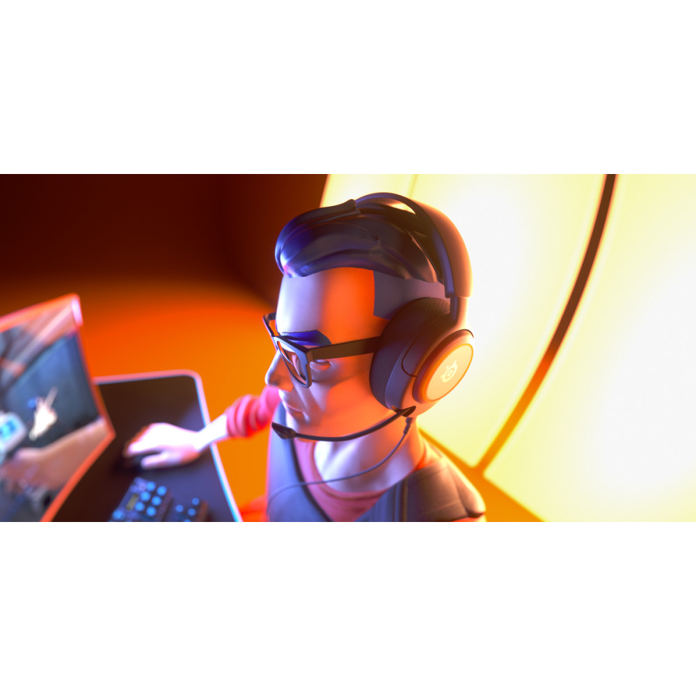 Produktbild för Steelseries Arctis Nova 3 Headset Kabel Huvudband Spela USB Type-C Svart