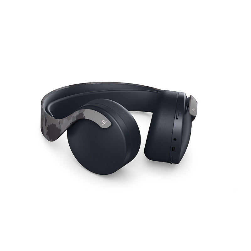 Produktbild för Sony PULSE 3D Headset Kabel & Trådlös Huvudband Spela USB Type-C Kamouflage, Grå