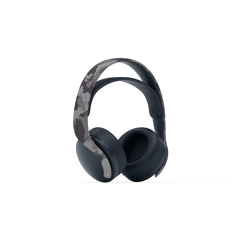 Produktbild för Sony PULSE 3D Headset Kabel & Trådlös Huvudband Spela USB Type-C Kamouflage, Grå