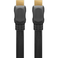 Produktbild för Goobay 61277 HDMI-kabel 1 m HDMI Typ A (standard) Svart